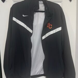 Nike USC Black and White Windbreaker